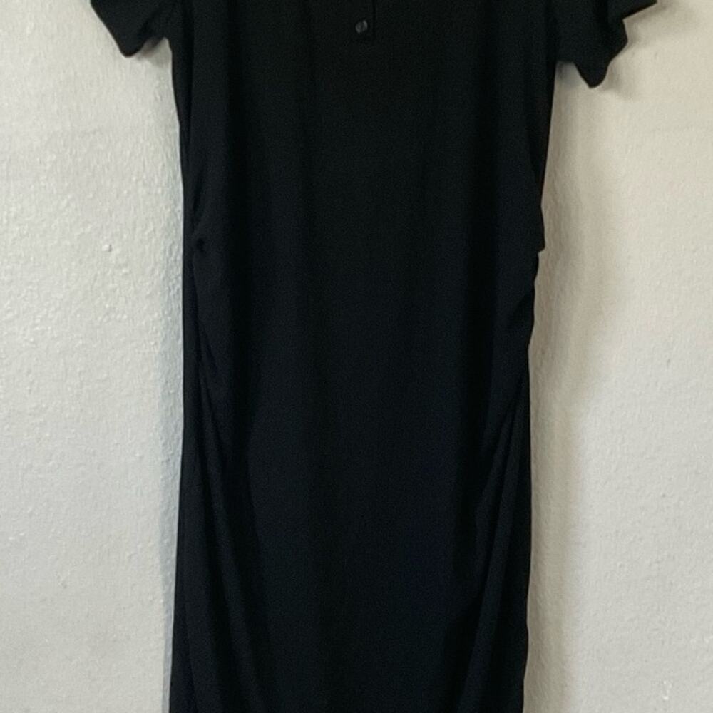 Size 2X T-shirt black dress  Hearts & Hips maternity